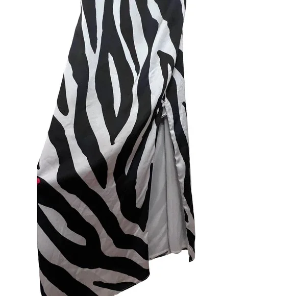 The East Order Nico Midi Dress Zebra Medium - Picture 4 of 9